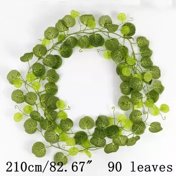 Искусственные цветы MENGHAO, шелк, зеленый, 1 штука