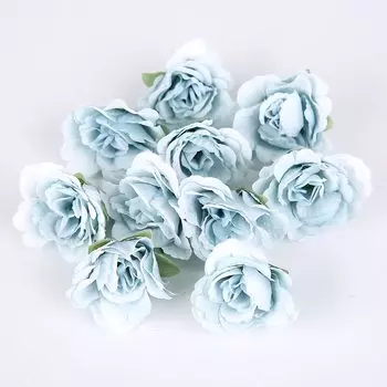 Искусственные цветы MENGHAO шелковая роза 4см 10шт