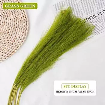 Искусственные цветы пампас травы Uflower, 10 штук