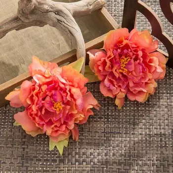 Искусственные цветы пионов, 10 шт., шелк, smr