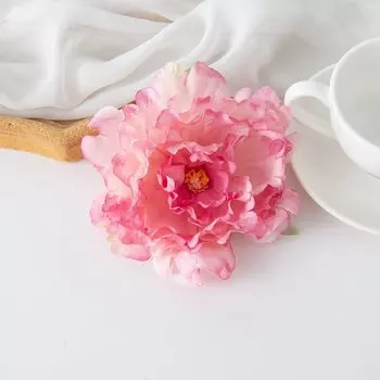 Искусственные цветы пионов, шелк, 10 шт.