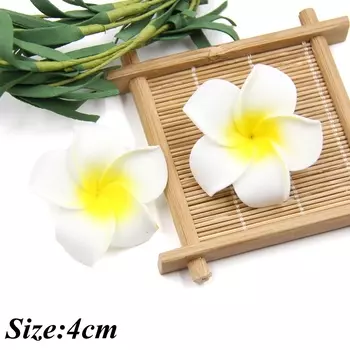 Искусственные цветы плюмерии 25 шт. DIY