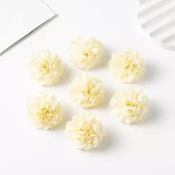 Искусственные цветы шарики хризантемы шелк TTCY 20 шт