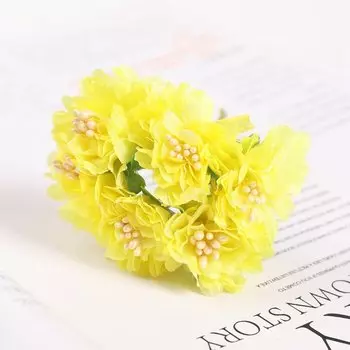 Искусственные цветы шелк FGHGF 18 шт.