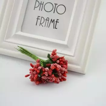 Искусственные цветы шелковицы для свадьбы smr, 12 шт.