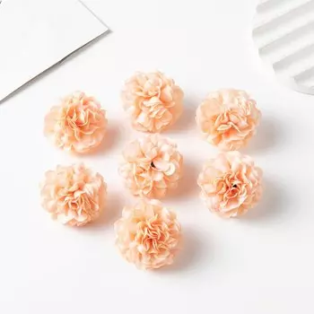 Искусственные цветы шелковые 20 шт.