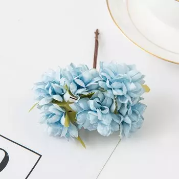 Искусственные цветы шелковые ди crazy 6 шт