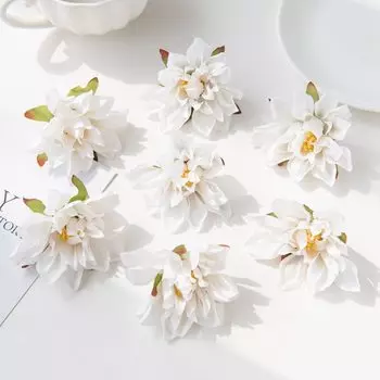 Искусственные цветы шелковые герберы 20 шт.