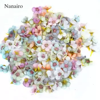 Искусственные цветы шелковые Nanairo 50 шт.