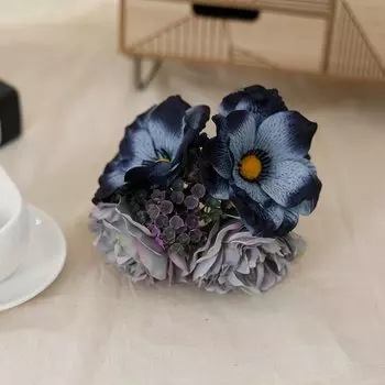 Искусственные цветы шелковые пионы и анемоны Kahaul