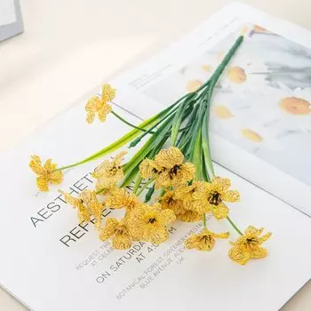 Искусственные цветы шелковые свадебный букет