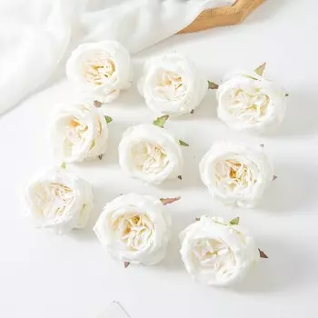 Искусственные цветы шелковый пион smr 100 шт