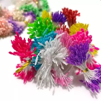 Искусственные цветы тычинки Felicoalice 500 шт. 2 мм