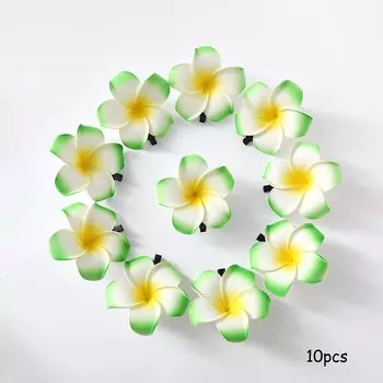 Искусственные цветы в гавайском стиле