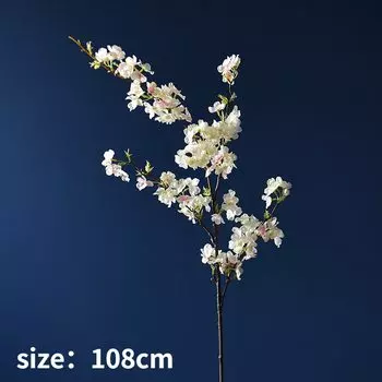 Искусственные цветы вишни MEIHON, шелковые ветки вишни