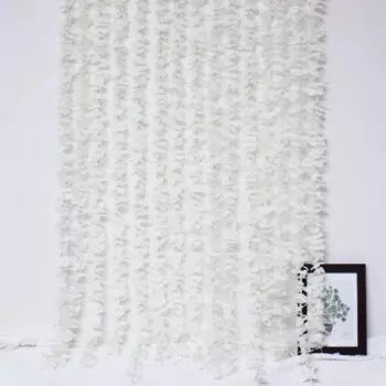 Искусственные цветы висячие глицинии CHENAO