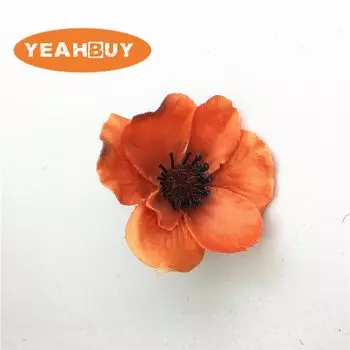 Искусственные цветы YEAHBUY, шелковые, 10 шт.
