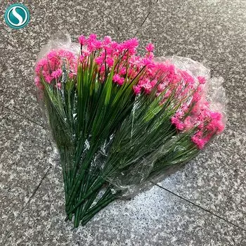 Искусственные цветы Zou chrysanthemum пластик 7 головок