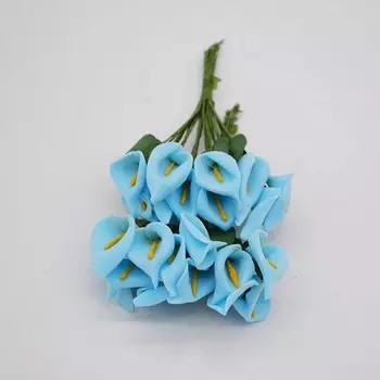 Искусственные цветы ZQNYCY мини каллы 36 шт