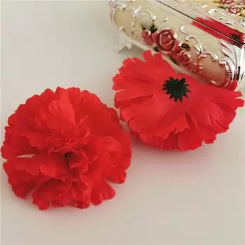 Искусственные гвоздики YEAHBUY, шелк, 50 шт.