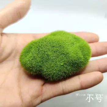 Искусственные камни MOONBIFFY, зеленый, набор 4 размеров