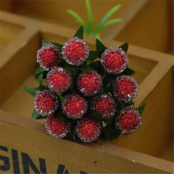 Искусственные клубники Nanairo, 12 шт.