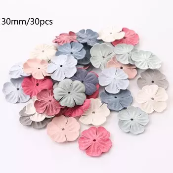 Искусственные кожаные цветы OEMOO, 30 шт.