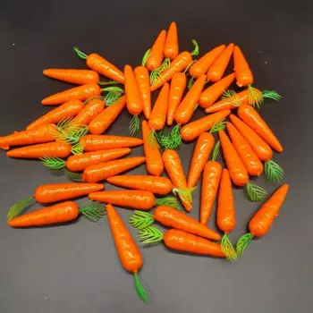 Искусственные моркови ZQCXLD 25/50 шт