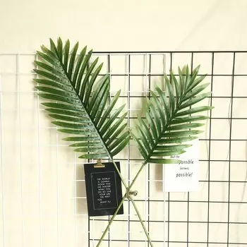 Искусственные пальмовые листья для декора