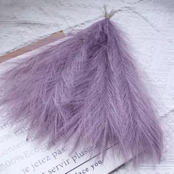 Искусственные пампасные травы, шелк, букет 5/10/20 шт