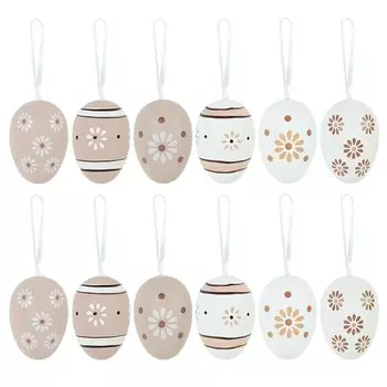 Искусственные пасхальные яйца YONGSNOW 12 шт