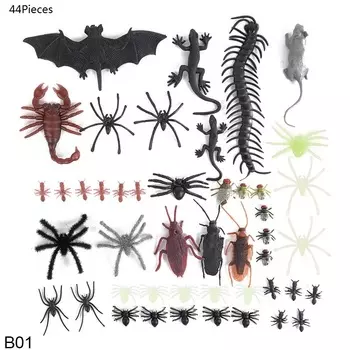 Искусственные пауки для Хэллоуина