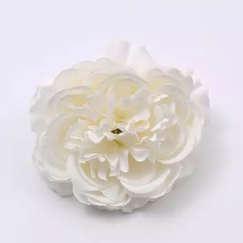 Искусственные пионы шелк 7-8 см, 100 шт., Nanairo