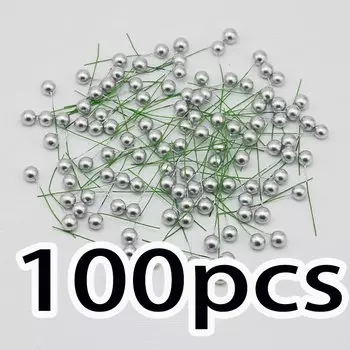 Искусственные ягоды Homearound, 6 см, 100 шт