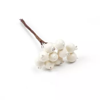 Искусственные ягоды вишни MENGHAO 1 см 10 шт.