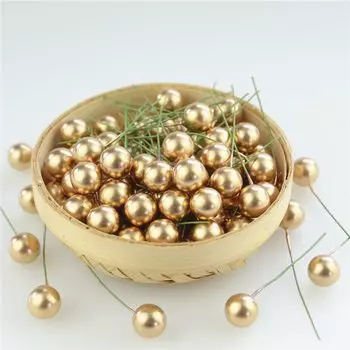 Искусственные ягоды вишни Nanairo пластик 30 шт