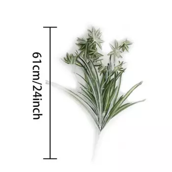 Искусственные растения хлорофитум подвесная корзина smvp