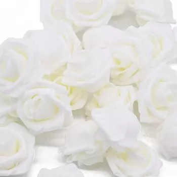 Искусственные розы CYZQ, 4 см, 20 шт.