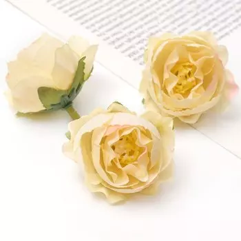 Искусственные розы HUAYUXIANG 4 см