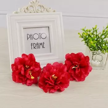 Искусственные розы и пионы YEAHBUY 20 шт.