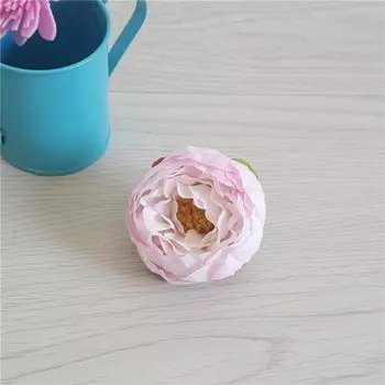 Искусственные розы и пионы YEAHBUY, шелк, 5 см