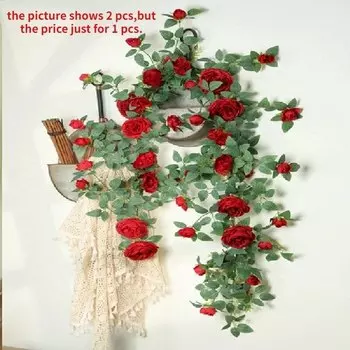 Искусственные розы и виноградные лозы Green Aloes