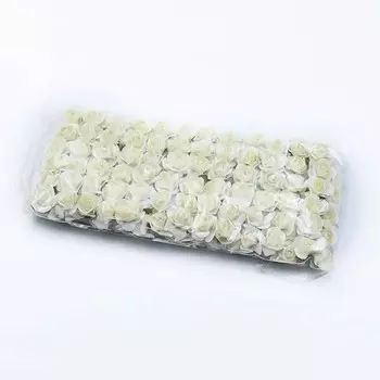 Искусственные цветы, искусственные розы, наружная Защита от УФ излучения, сад, свадьба, дом, сделай сам, подарок, 144 шт.