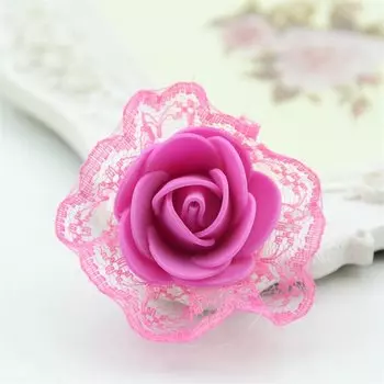 Искусственные розы из пенопласта Nanairo, 5 см, 50 шт.