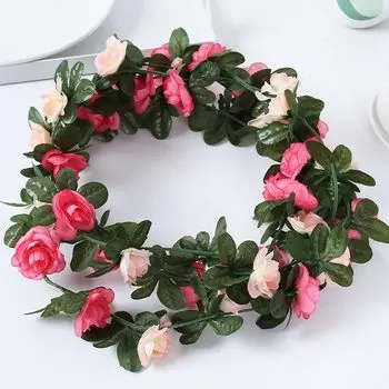 Искусственные розы из шелка Tenvity, 250 см