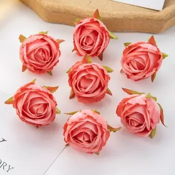 Искусственные розы TTCY, 10 шт.