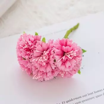 Искусственные розы TTCY шелк 18 штук