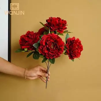 Искусственные розы WQNJIN для свадьбы