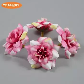 Искусственные розы YEAHBUY, 12 шт., шелк, 26 цветов