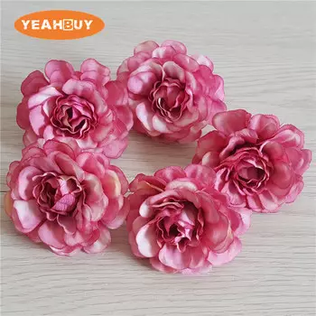 Искусственные розы YEAHBUY 20 шт., 5 см